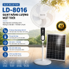 Quạt Năng Lượng Mặt Trời BLUE SOLAR FAN LD-8016 – Giải Pháp Làm Mát Tiết Kiệm Khi Mất Điện