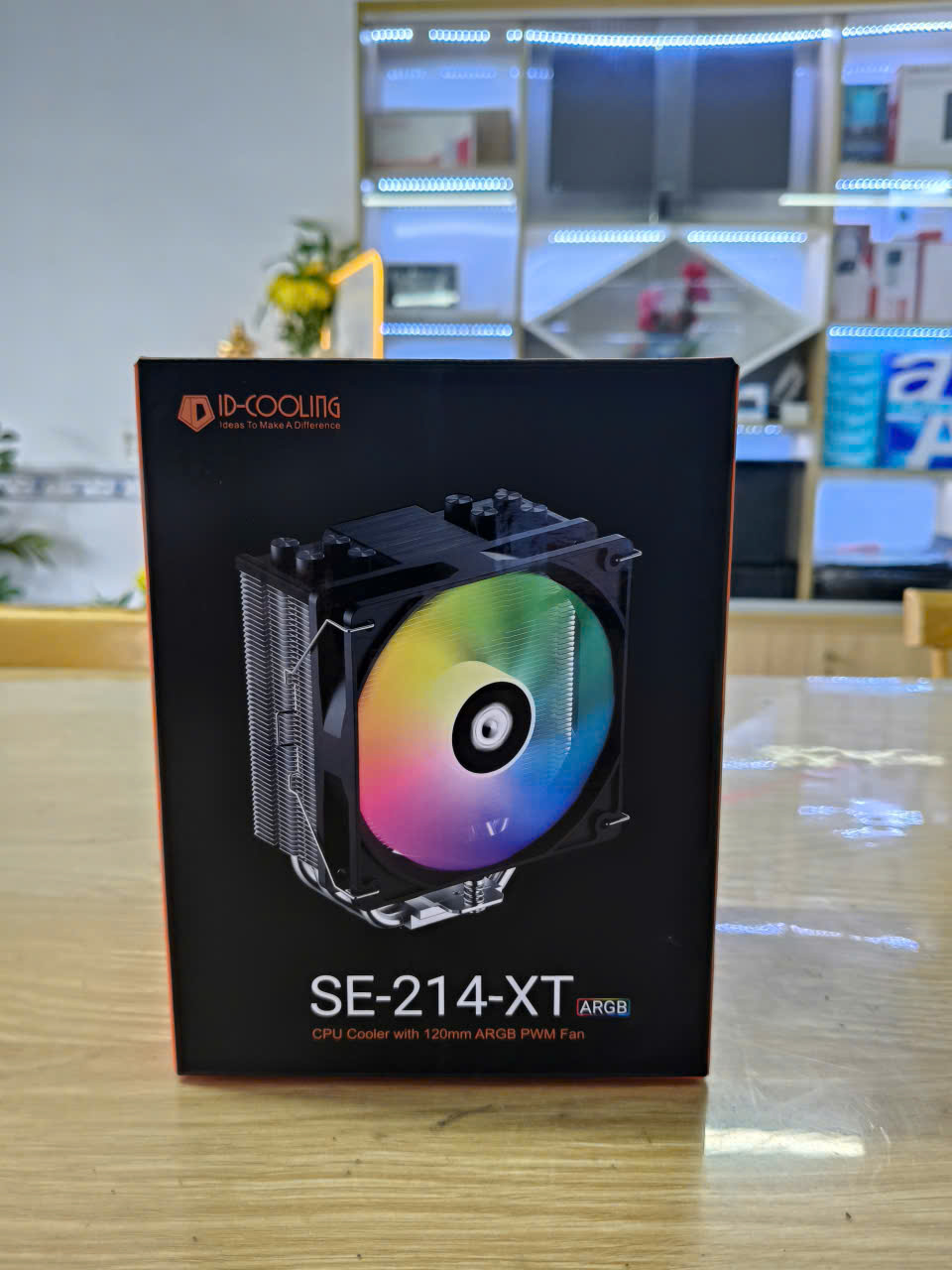 Fan Tản Nhiệt Khí ID-Cooling SE-214-XT ARGB Black LGA1700 - Ảnh 4